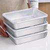 3-Piece Stainless Steel Food Storage Containers Set