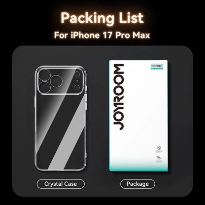 Joyroom Transparent Case For iPhone 18, 17, 16, 15, 14