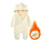 Kids Tales Little Bear Cotton-Blend Zip Baby Romper