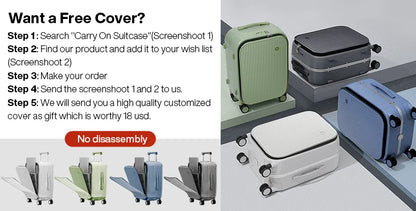 Mixi 18'' 20''Carry On Suitcase