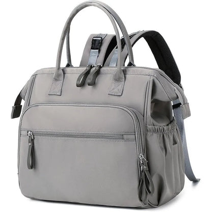 Fashion Diaper Bag for Newborn Baby Waterproof Light Weight Protable Mommy Diaper Backpack for Quick Outing Nappy Changing Bag