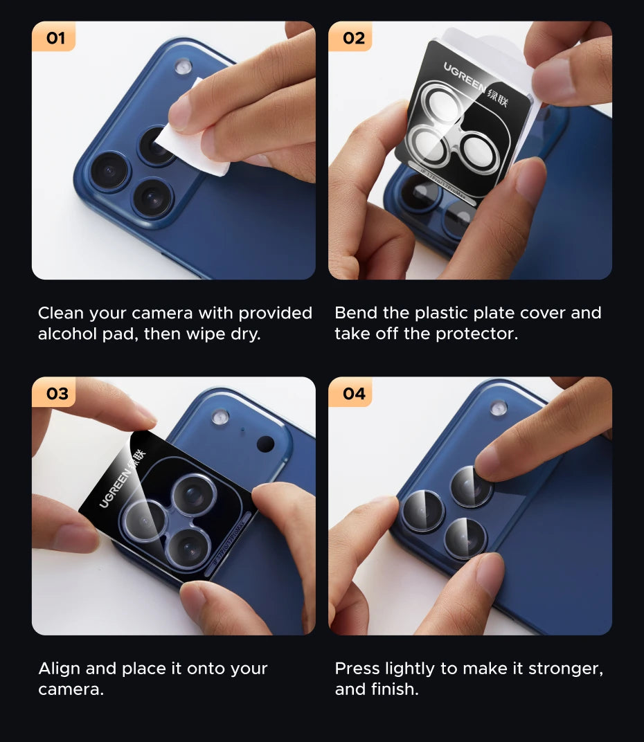 UGREEN Screen Protectors For iPhone 17 & 16 Series