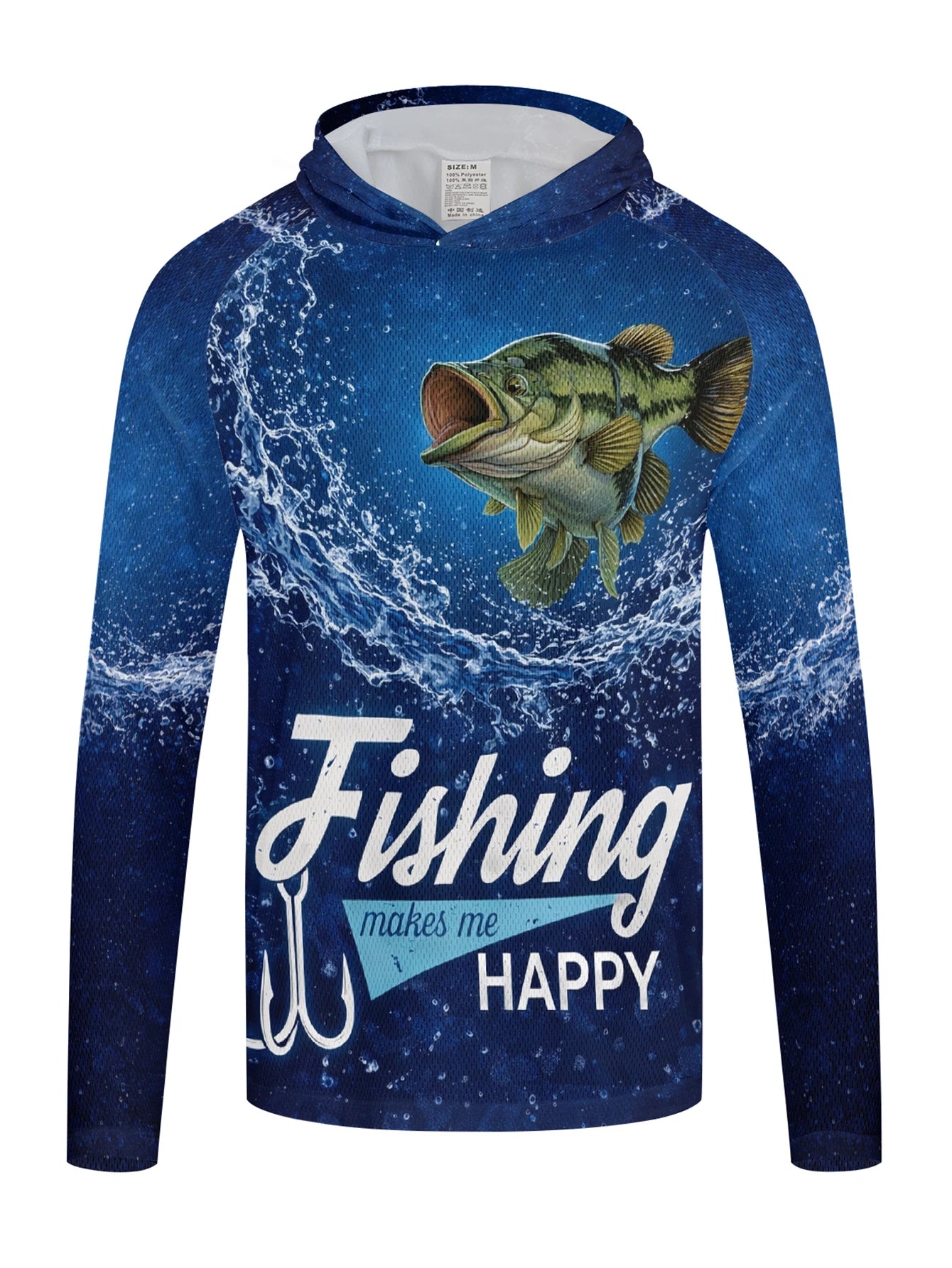 Men's Long Sleeve Fishing T-shirt