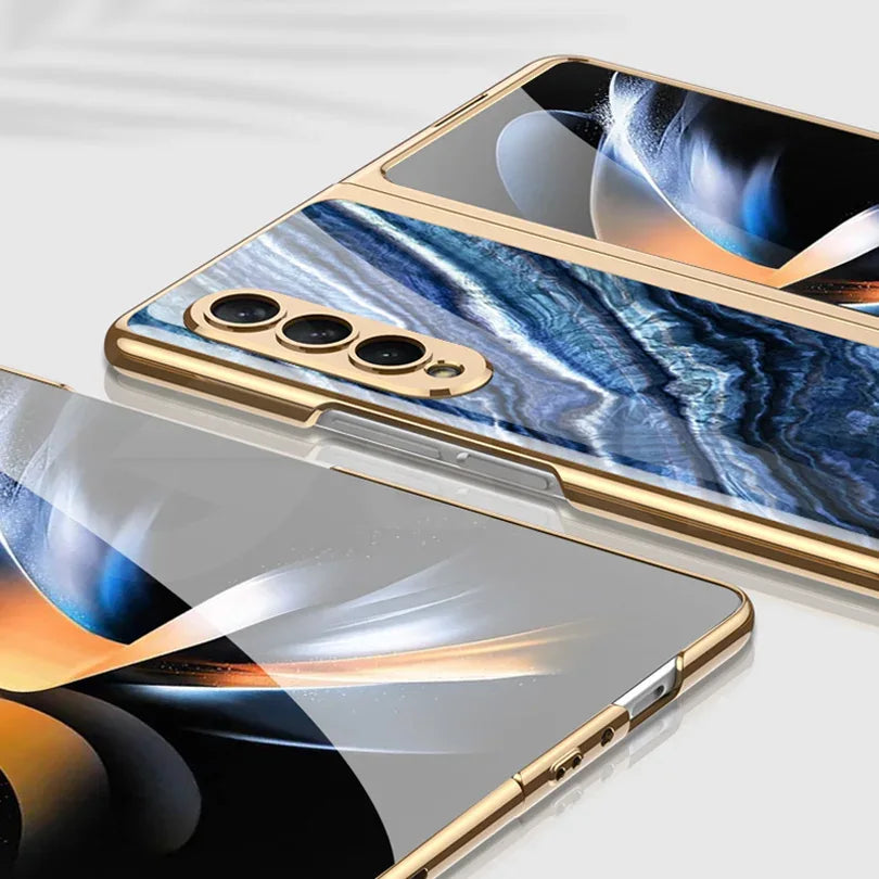 GKK Luxury Plating Frame Case for Galaxy Z Fold 3,4 & 5 - ShopHub