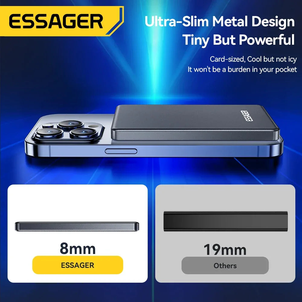 Essager Thin Wireless Power Bank - ShopHub
