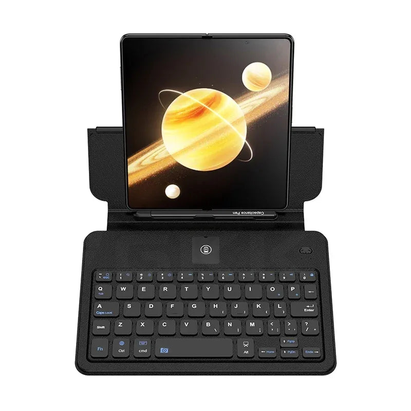 Fraternize Leather Fold Stand Keyboard Case - ShopHub