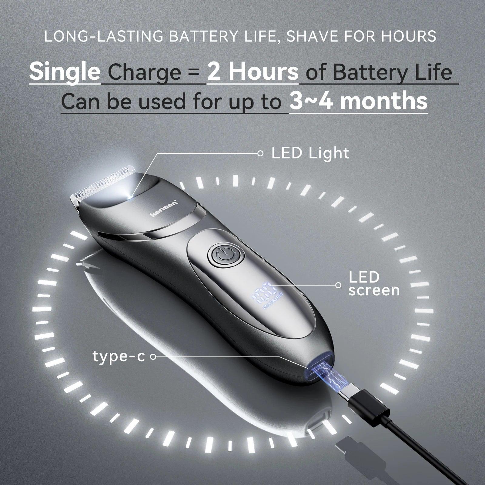 Kensen S5 Electric Body Hair Trimmer - ShopHub