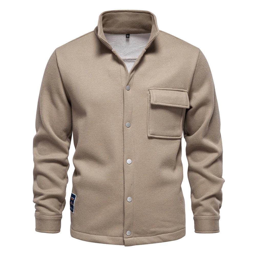 AIOPESON Men's Waffle Fleece Lined Jackets - ShopHub