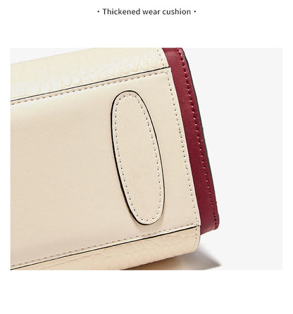 FOXER Luxury Leather Handbag — Premium Cowhide Craftsmanship