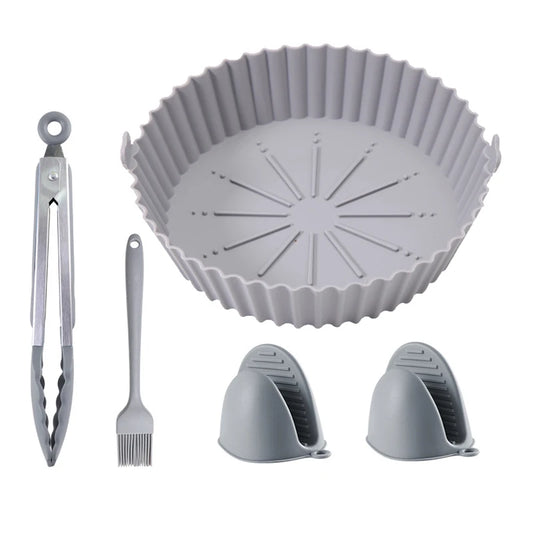 Silicone Round Air Fryer Liner Set