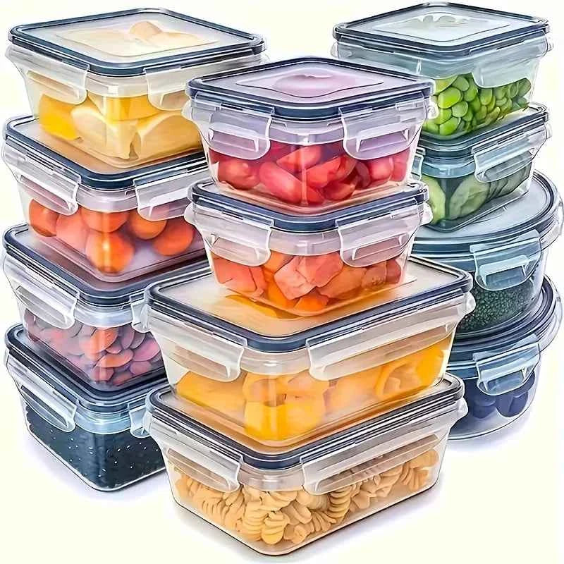 24-Piece Food Storage Containers Set