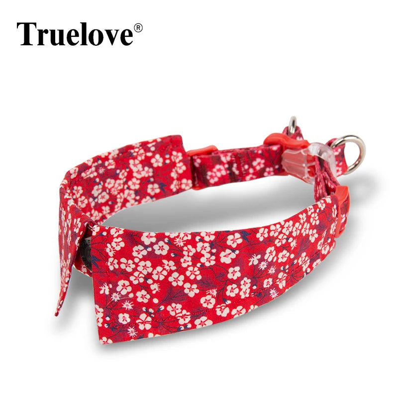 Truelove Cat Collar with Cute Floral Design