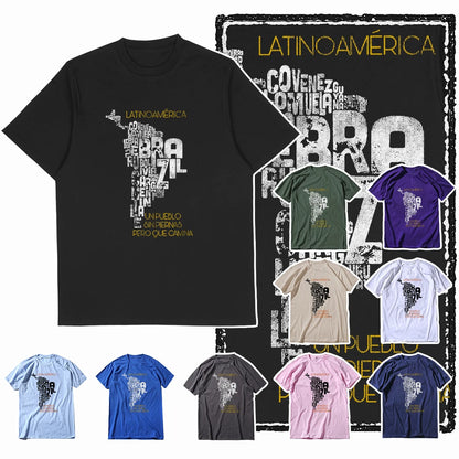 COOLMIND X0044 Latin Spirit Graphic Cotton Tee