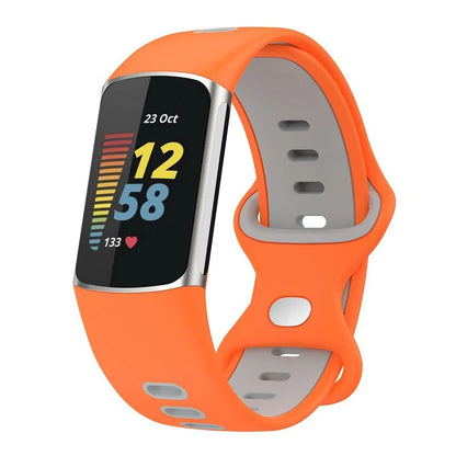 Rubber Sport Strap for the Fitbit Charge 5/6 Series (available in 21 colours) Habicare