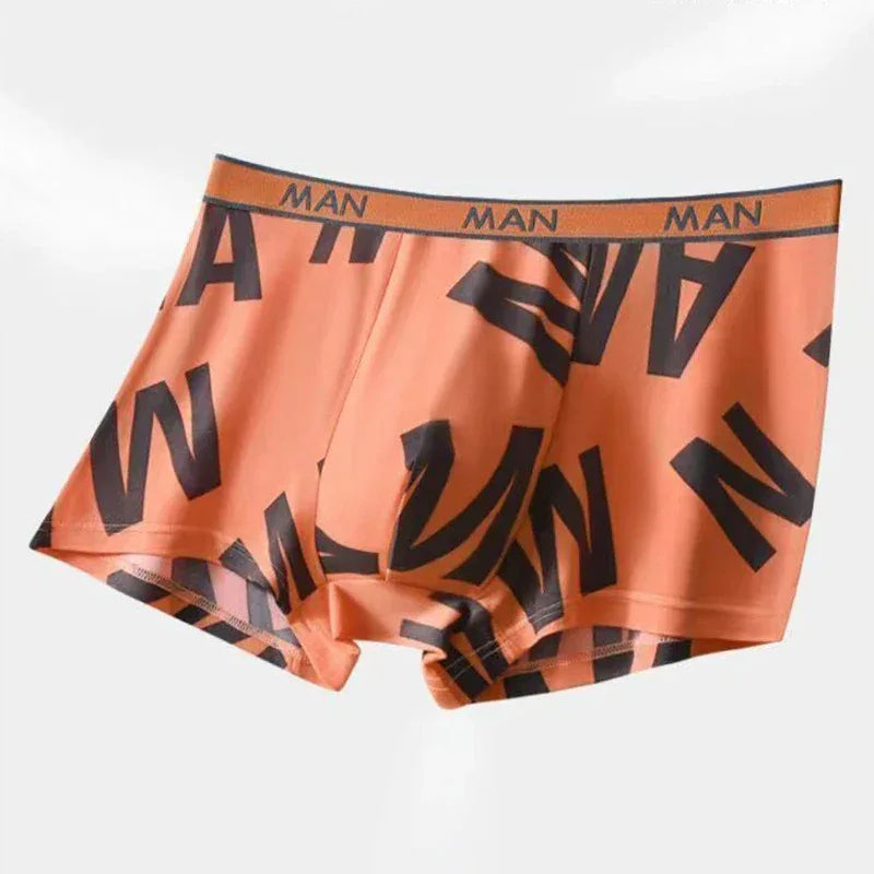 Men's 4 Pack Ice Silk Boxer Shorts - ShopHub