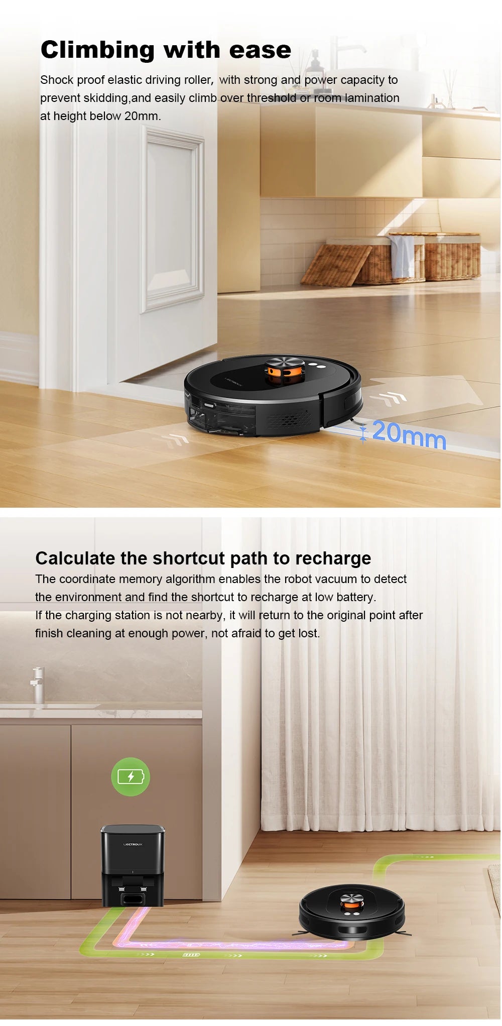 2026 Liectroux T9 Robot Vacuum Cleaner