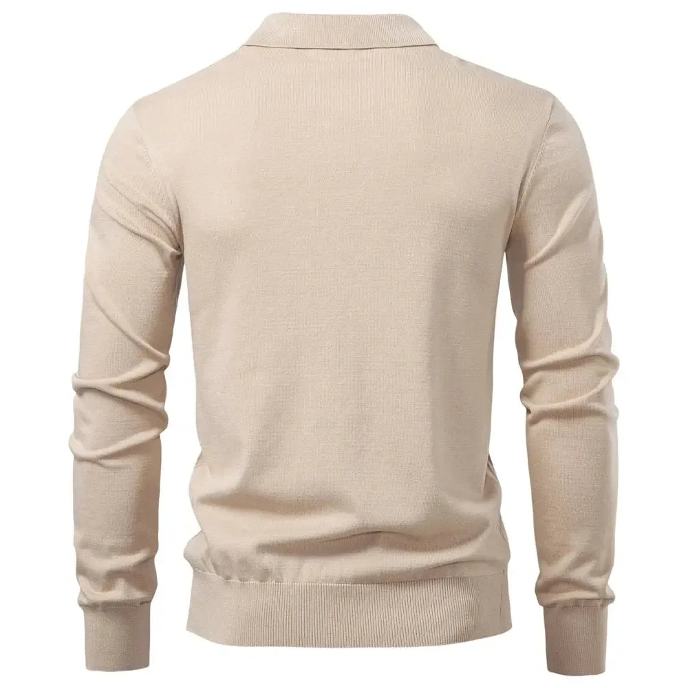 AIOPESON Modern V-Neck Jumpers - ShopHub