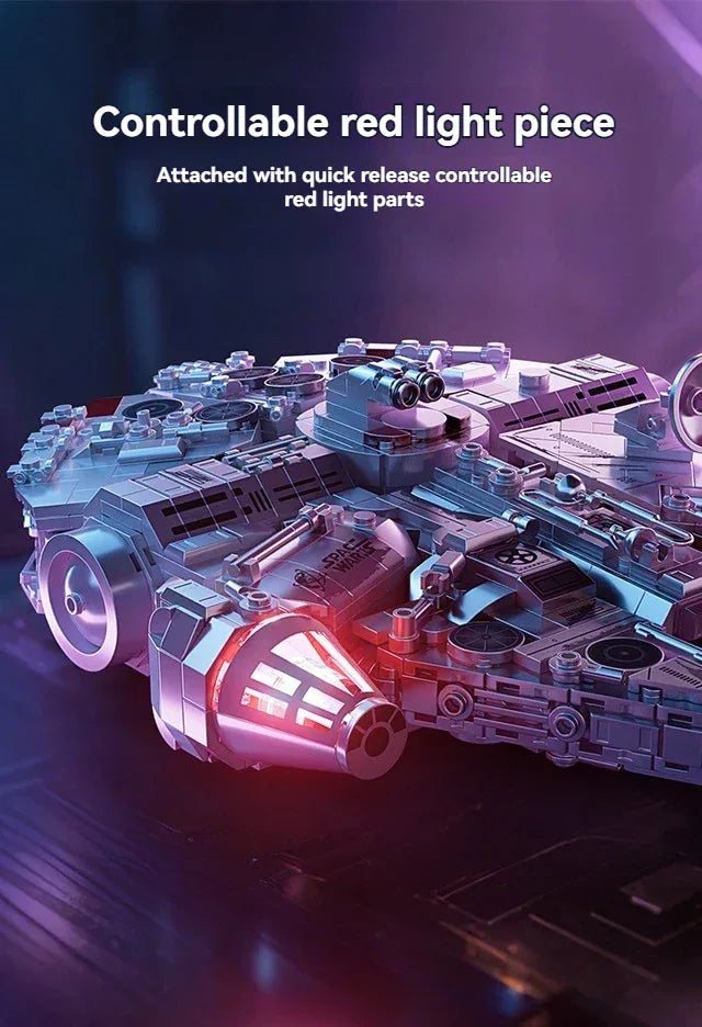 TOYLINX Millennium Falcon Building Blocks Kit! - ShopHub