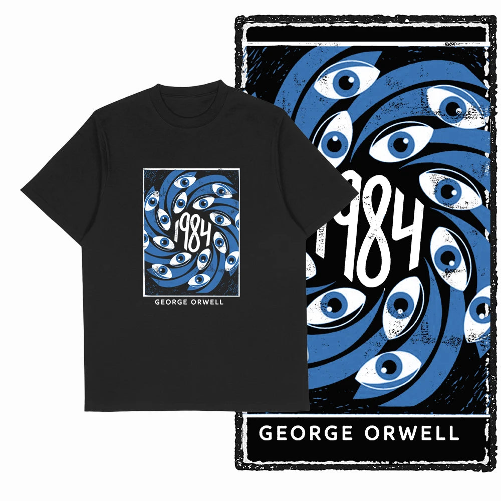 COOLMIND X0001 1984 Graphic Cotton Tee