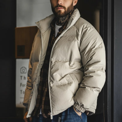 Maden White Duck Down Jacket