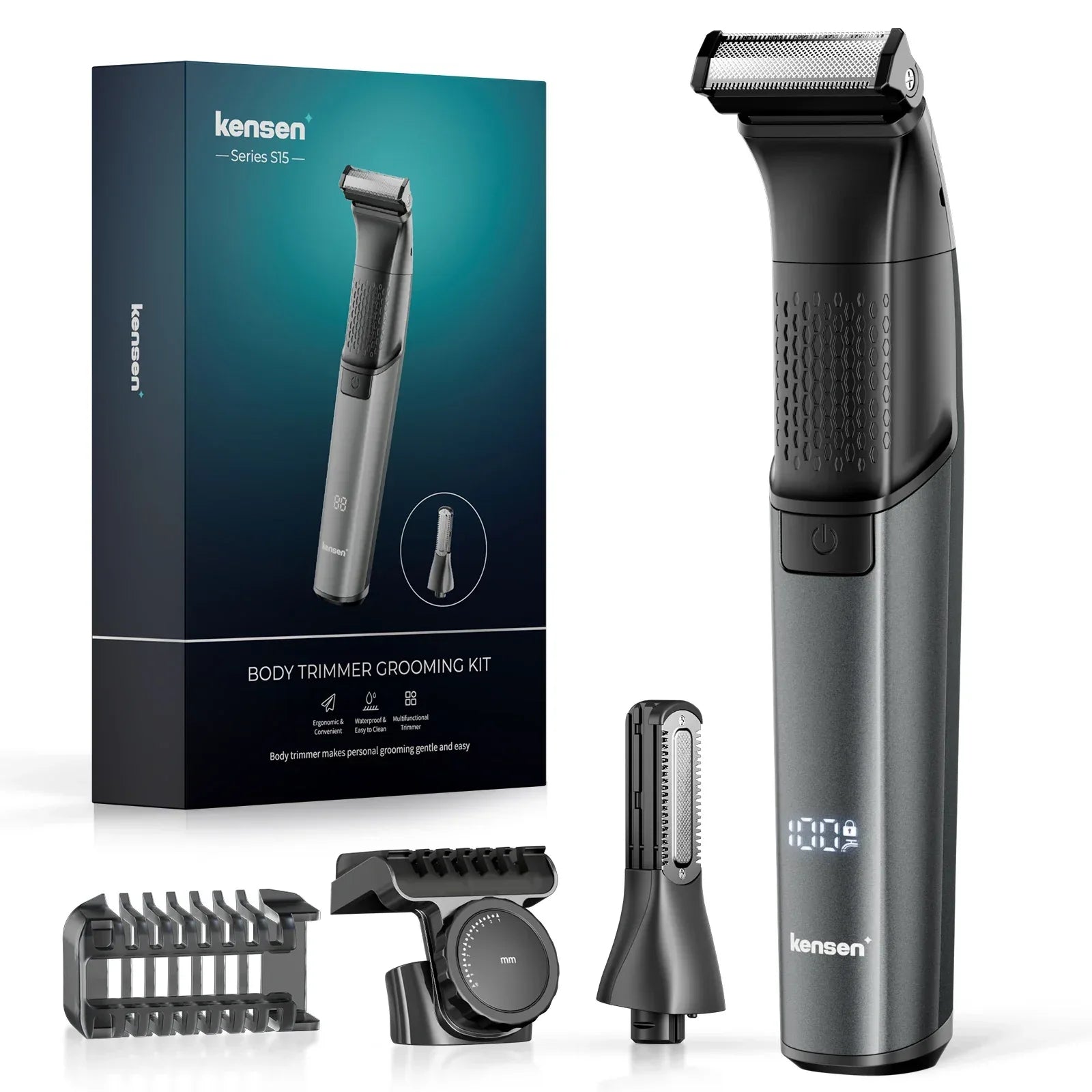 KENSEN S15 2 in 1 Electric Trimmer - ShopHub