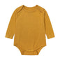 Kids Tales Little Calm Bamboo-Blend Long-Sleeve Baby Romper