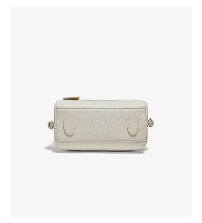 FOXER Elegant Women's Handbag In Genuine White Leather