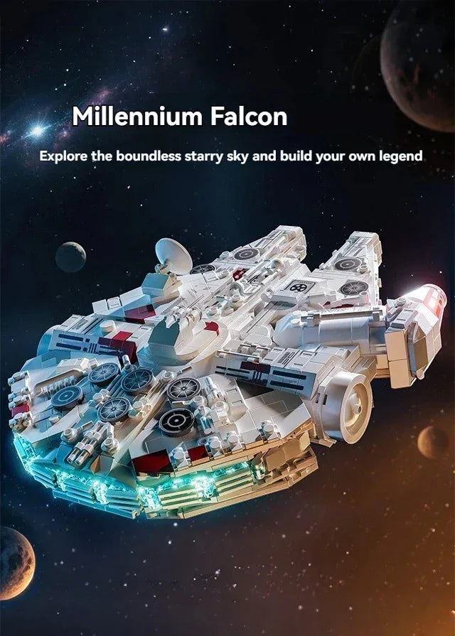 TOYLINX Hot Building Blocks 1361PCS Millennium Falcon Kit - ShopHub