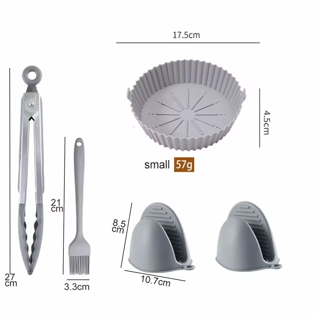 Air Fryer Silicone Basket Trays