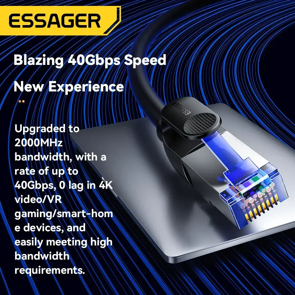 Essager CAT8 Ethernet Cable - ShopHub