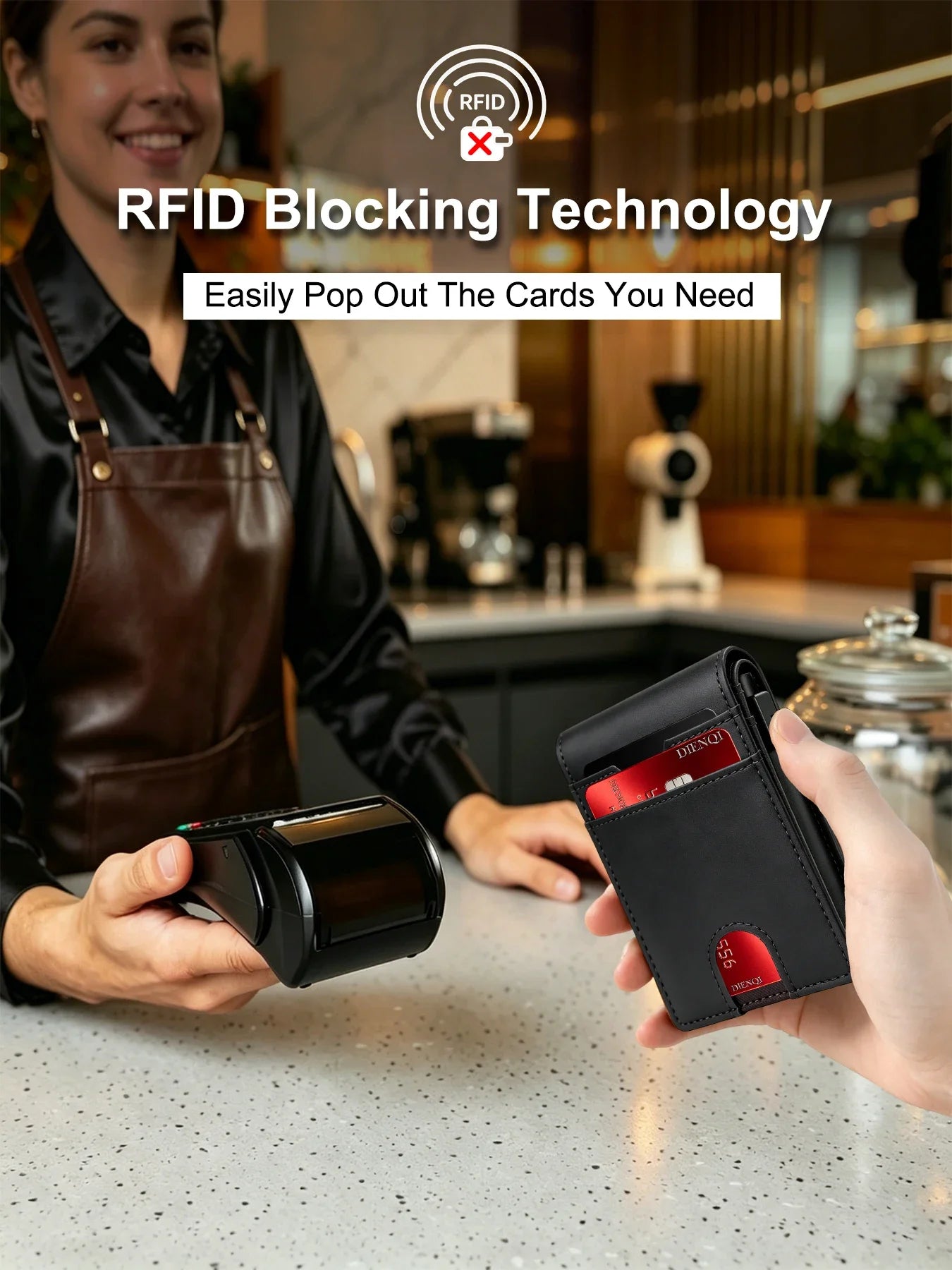 Luxury Men's RFID-blocking Wallets