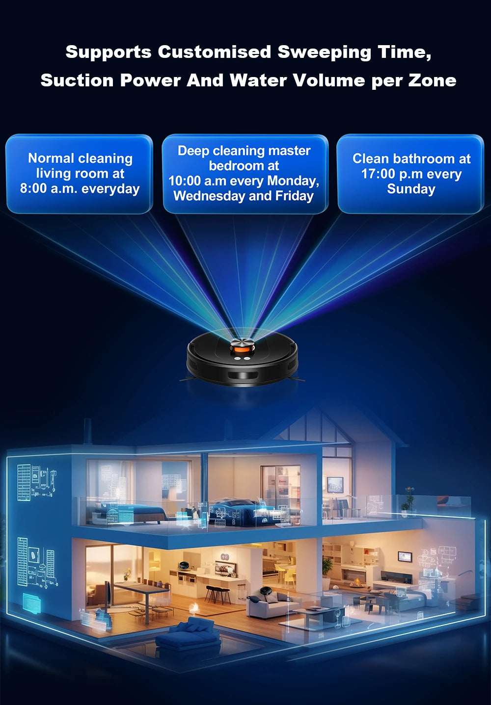 2026 Liectroux T9 Robot Vacuum Cleaner