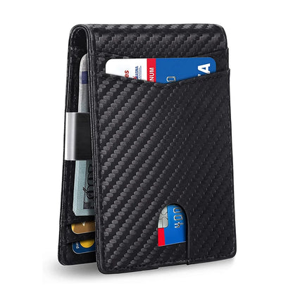 Rfid Microfier Leather Men's Luxury Wallets