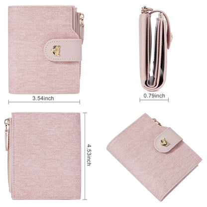FOXER Women's Soft PU Leather Coin Wallet