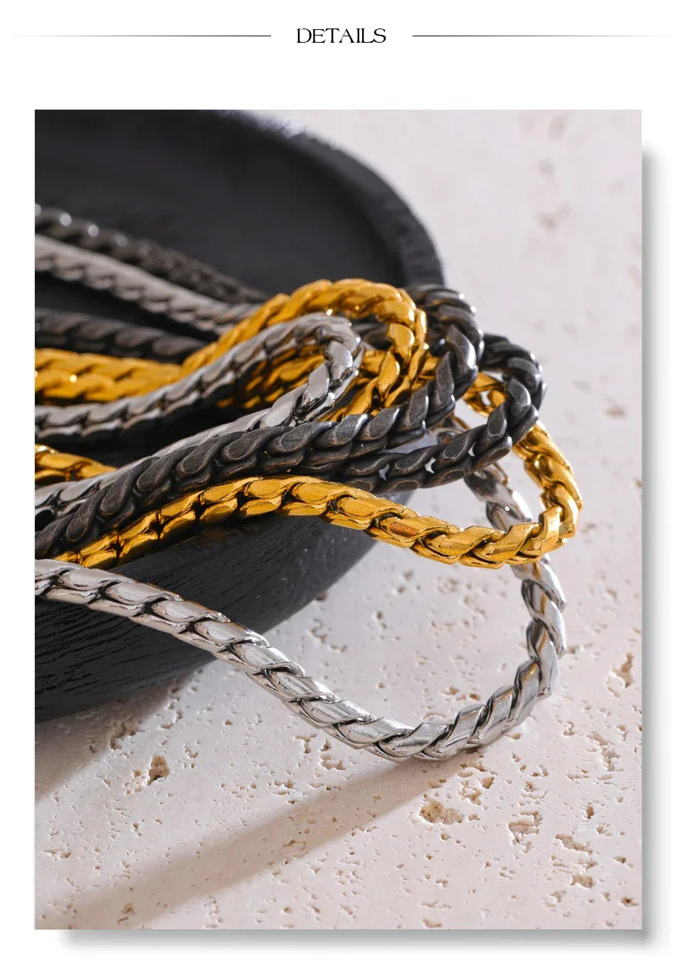 55cm Classic Fashion Unisex Necklace - ShopHub