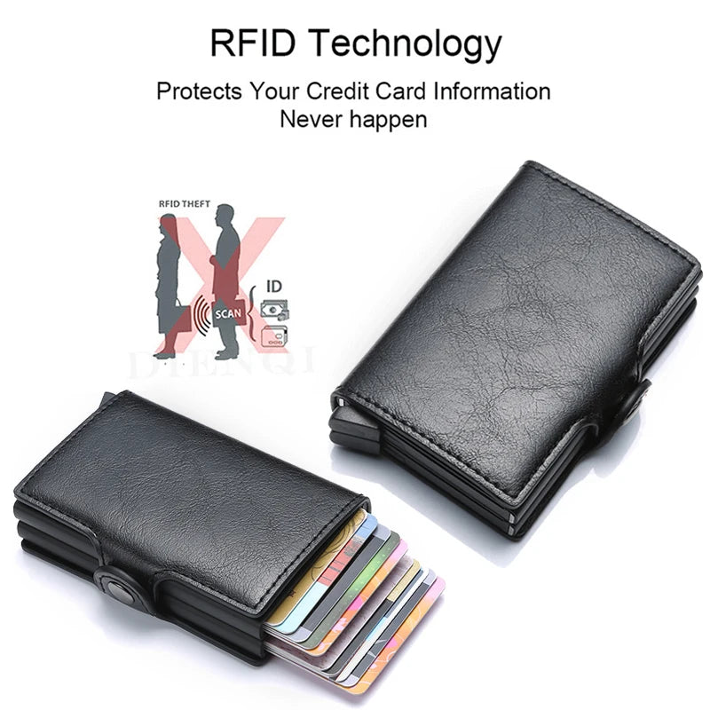 Carbon Fiber Anti Rfid Credit Card Holder