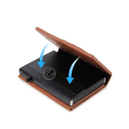 Rfid Carbon Fibe Airtag Wallets