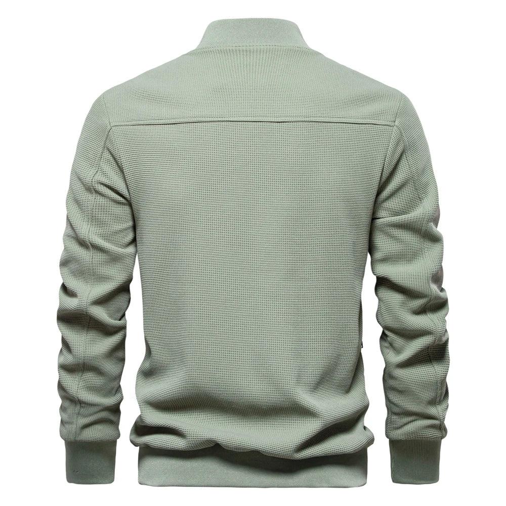 AIOPESON Men's Waffle Fleece Lined Bomber Jackets - ShopHub