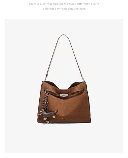 FOXER Women's Leather Shoulder Tote Bag