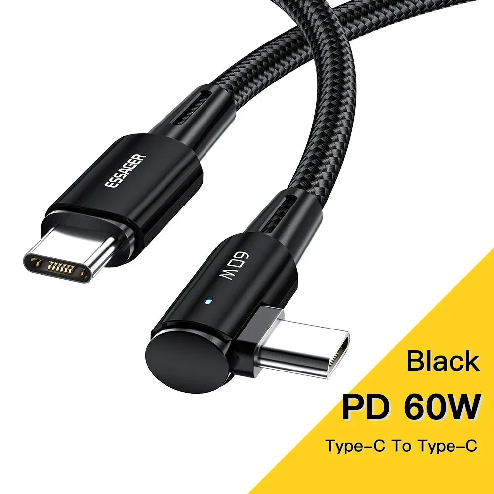 Essager 100W USB Type C to USB C Cable - ShopHub