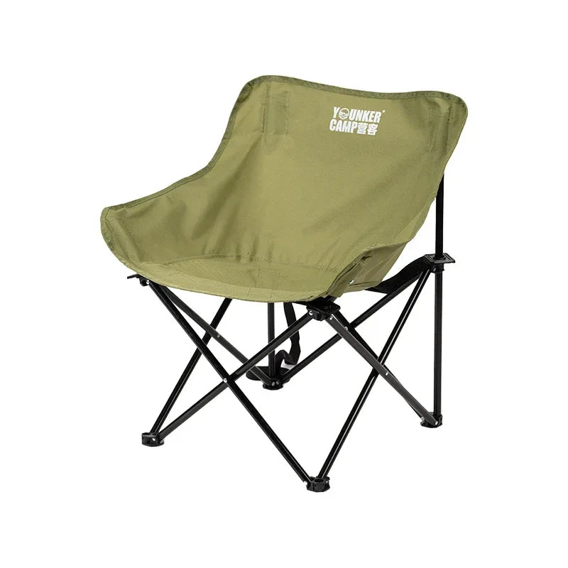 Outdoor Folding Moon Chair Olive