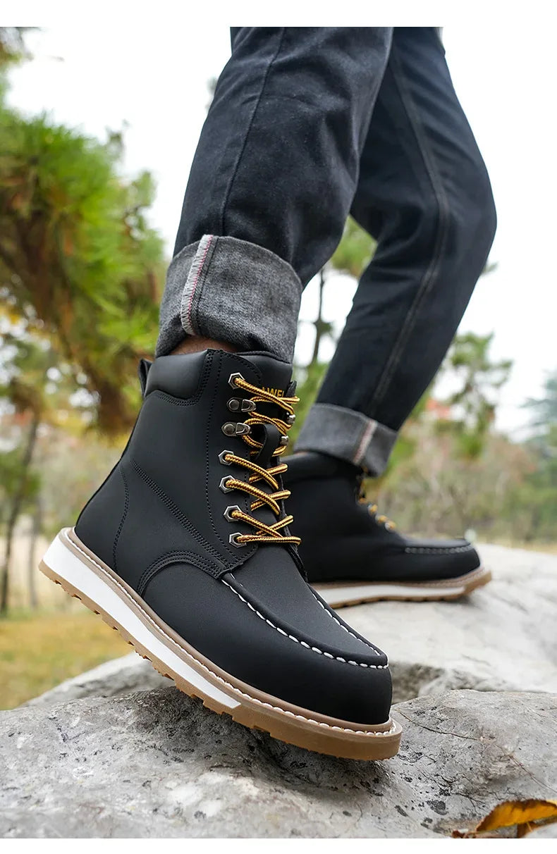 Men's High Top Safety Work Boots - ShopHub