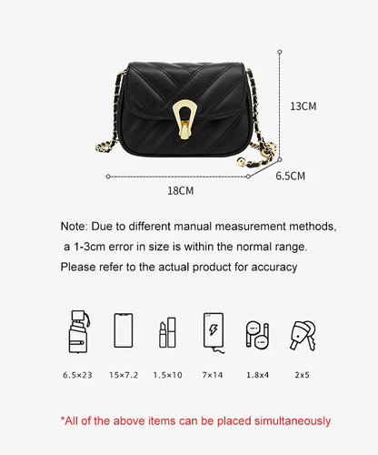 FOXER Women's Quilted Shoulder Bag