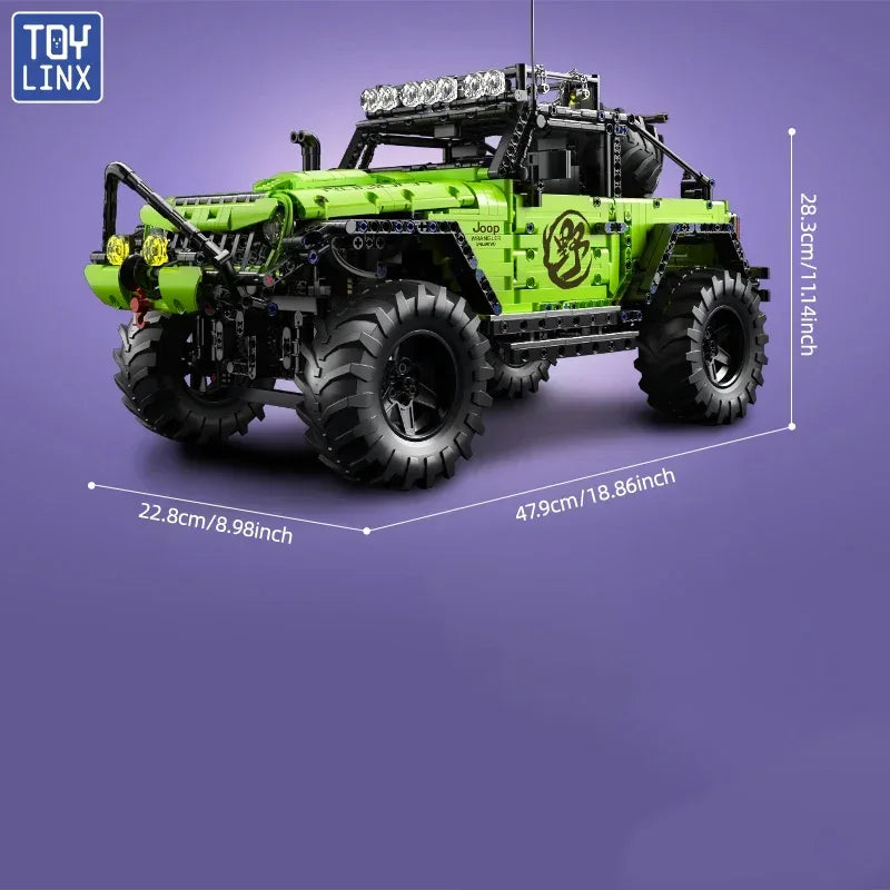 TOYLYNX DIY Moc Off-Road Vehicle Building Blocks Set - ShopHub