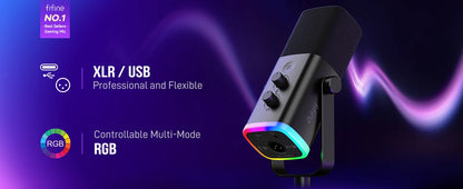 FIFINE Dynamic Gaming Microphone: Elevate Your Streaming & Recording Experience
