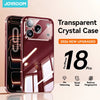 Joyroom Crystal Transparent Case For iPhone 18, 17, 16, 15, 14, 13
