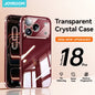 Joyroom Crystal Transparent Case For iPhone 18, 17, 16, 15, 14, 13