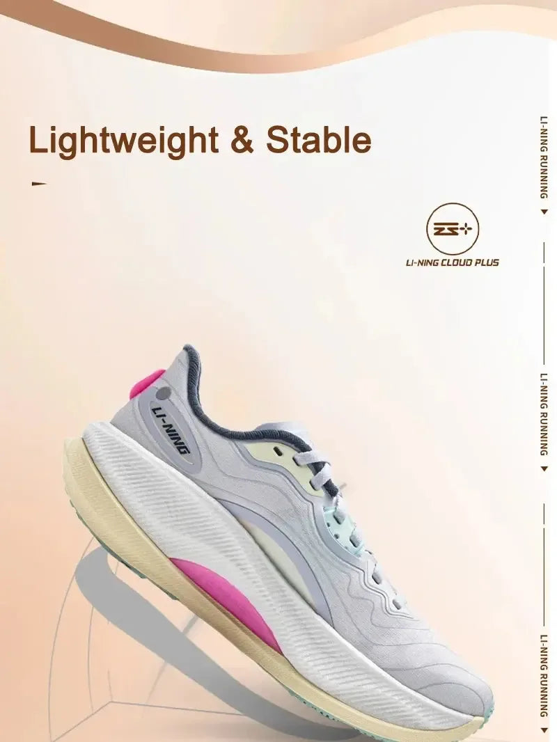 Li-Ning Women's YUEYING 4 PRO Cushion Running Shoes - ShopHub