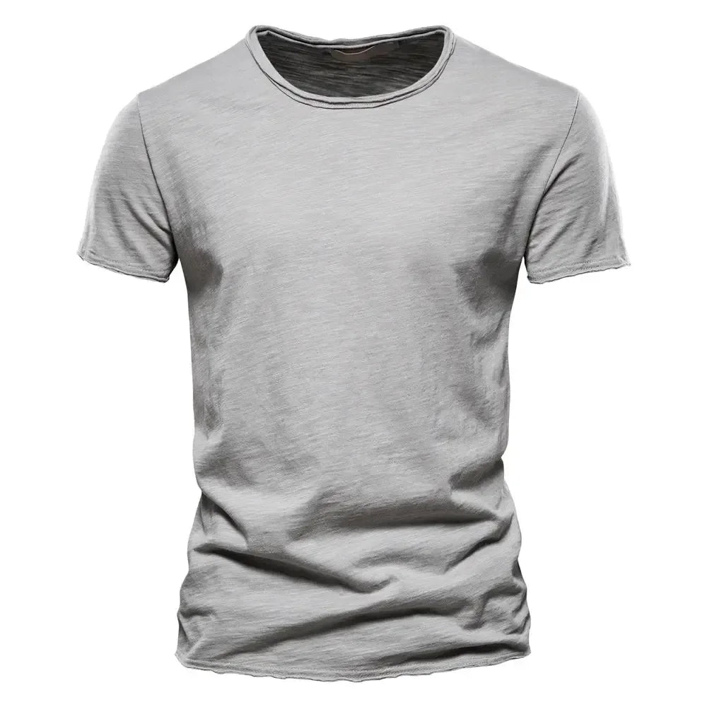AIOPESON 100% Cotton Men's T-Shirts - ShopHub