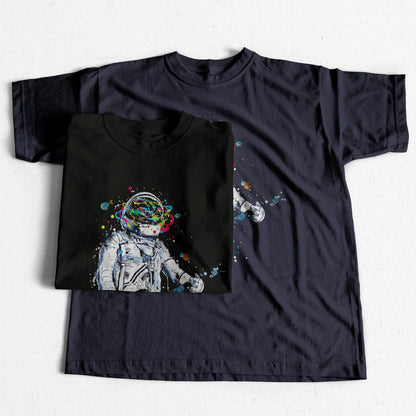 COOLMIND CP0289 Space Print Cotton Tee